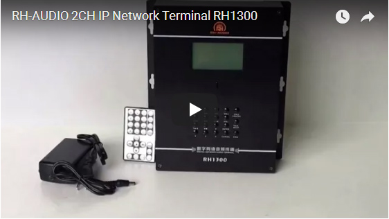 RH-AUDIO 2CH IP Network Terminal RH1300