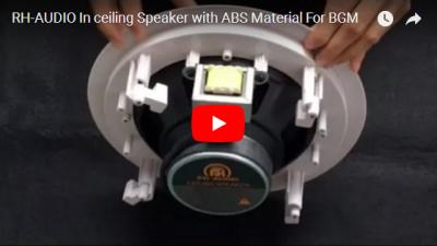 RH-AUDIO In Ceiling Speaker With ABS Material For BGM