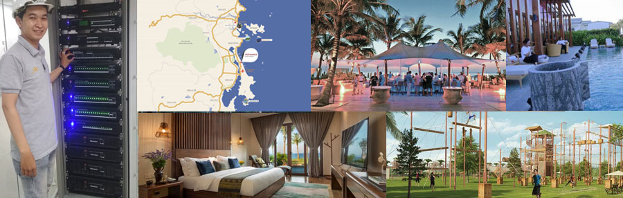 RH-AUDIO Movenpick Cam Ranh Resort project