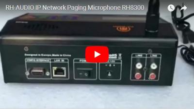 RH-AUDIO IP Network Paging Microphone RH8300