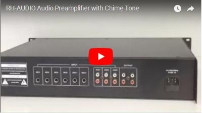 RH-AUDIO Audio Preamplifier With Chime Tone