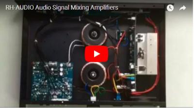 RH-AUDIO Audio Signal Mixing Amplifiers