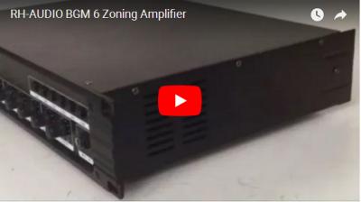 RH-AUDIO BGM 6 Zoning Amplifier