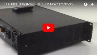 RH-AUDIO PA System BT MP3 FM Mixer Amplifiers