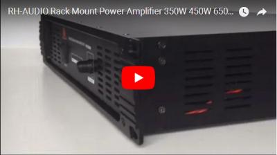 RH-AUDIO Rack Mount Power Amplifier 350W 450W 650W
