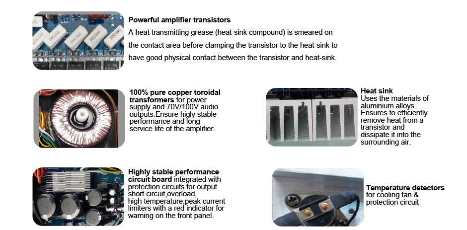 RH-AUDIO 3U POWER AMPLIFIER DETAILS