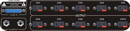 RH2813D 10 Zone Controls