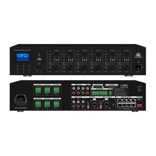 RH-6240MMA 6CH Matrix Mp3 Mixer Amplifier